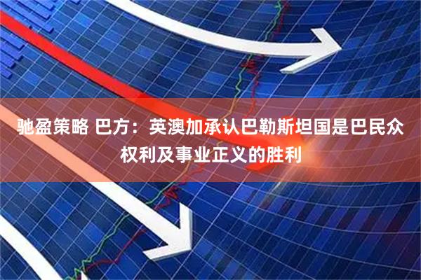 驰盈策略 巴方：英澳加承认巴勒斯坦国是巴民众权利及事业正义的胜利